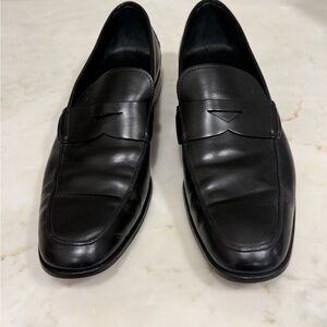 Men’s Tod’s Classic Black Leather Loafers